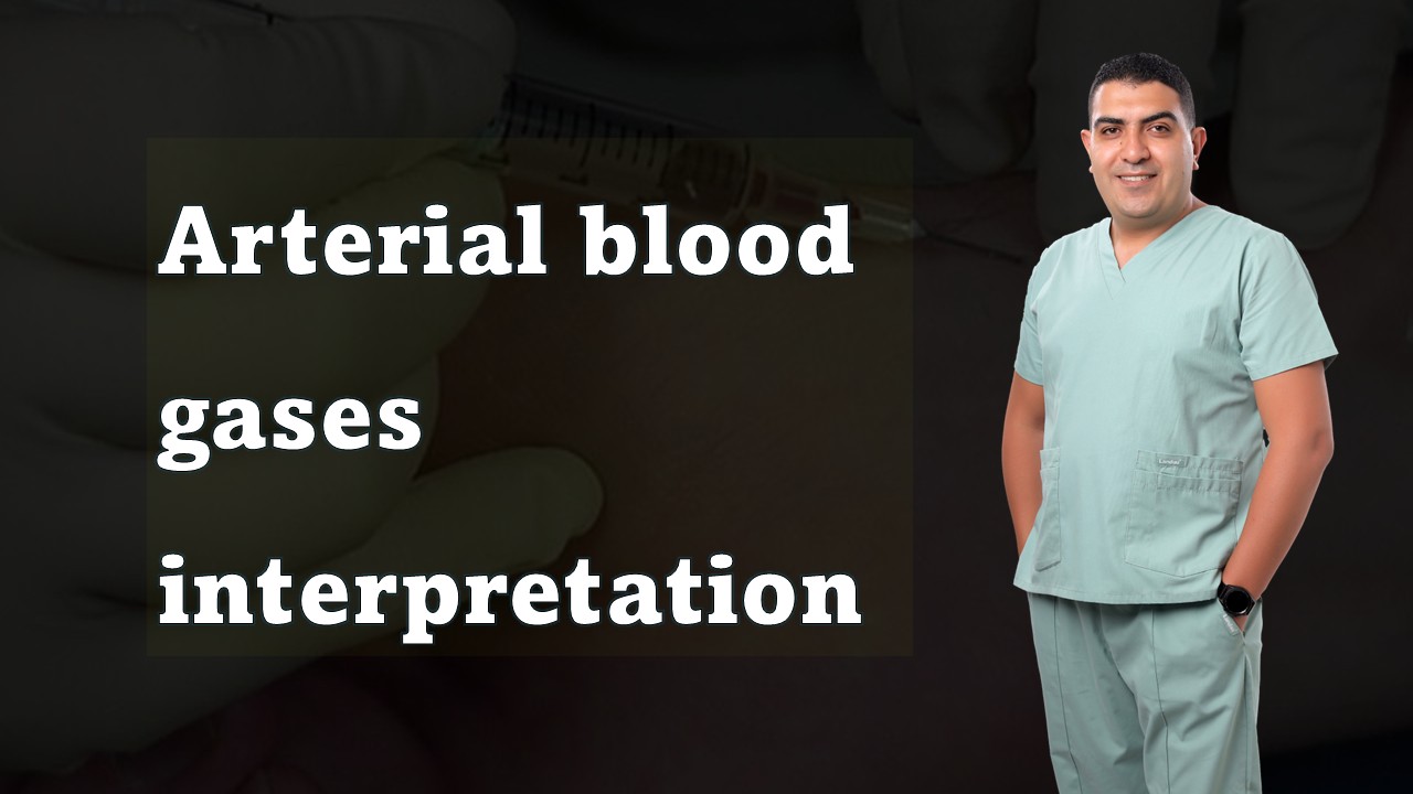 Arterial blood gas interpretation